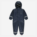 Toddler Waterproof Fleece Lined Puddle Suit Navy